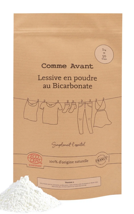 Comme Avant Lessive en poudre au Bicarbonate